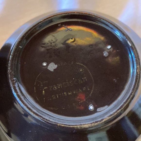 Vintage, Franciscan earthenware, Madeira creamer, and sugar set - Picture 5 of 5